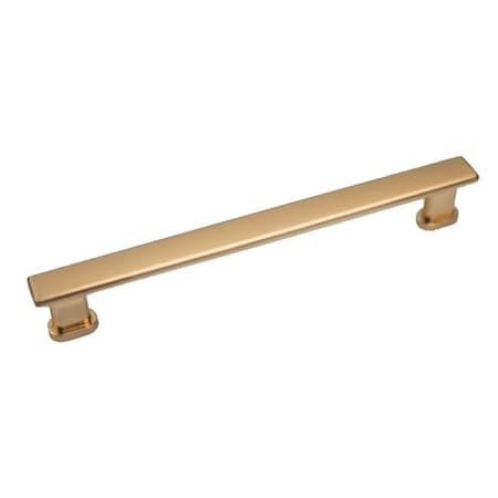 Crown 7-1/4" Manhattan Cabinet Pull with 6-3/10" Center to Center Rose Gold Finish CHP92928RG